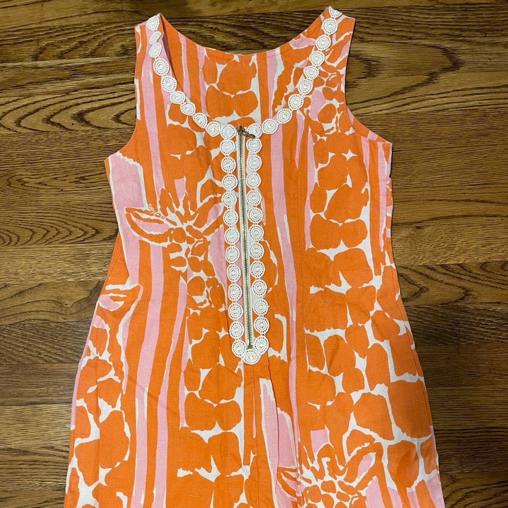 Lilly Pulitzer for Target Giraffe shirt dress